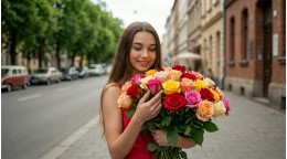 Как выбрать свежие розы?