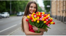 Какой букет выбрать для первого свидания?